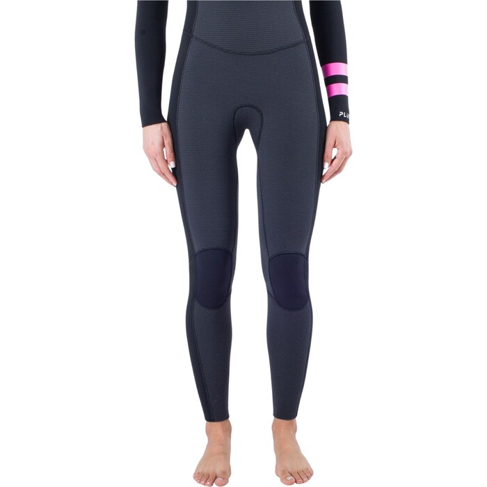 2024 Hurley Womens Advant 5/4mm Chest Zip Wetsuit WFS0012504 - Black / Graphite